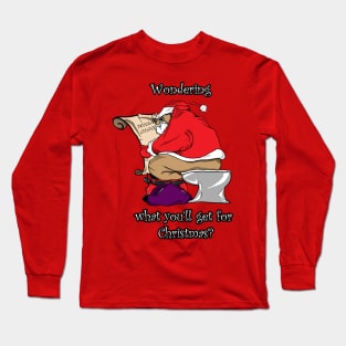 Funny Santa Long Sleeve T-Shirt